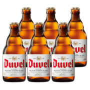 Duvel 督威 DuveL）比利时 原瓶进口 精酿 黄金啤酒 330ml*6瓶