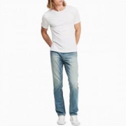 17日10点：CalvinKlein卡尔文·克莱41BA728男士直筒牛仔裤