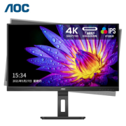 10日20点！AOC 冠捷 U27P2C 27英寸显示器（3840×2160、60Hz、109%sRGB）