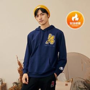 SKECHERS斯凯奇21年秋冬新款针织卫衣连帽运动卫衣加绒男女同款