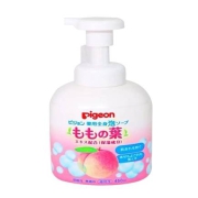 88vip：贝亲 婴儿桃叶洗发沐浴露二合一 泡沫型450ml *2件