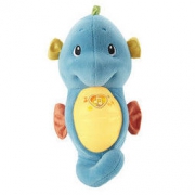 Fisher-Price 费雪 婴儿安抚玩偶 新版声光安抚海马（蓝色）GCK71