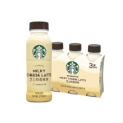 星巴克(Starbucks)星选 芝士奶香拿铁 270ml*3瓶*2件