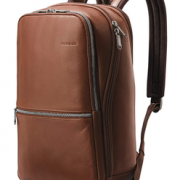 销量第一！Samsonite 新秀丽 Classic 经典多功能真皮电脑双肩包126036  含税到手￥677.42