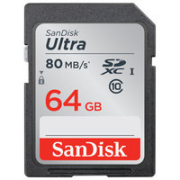 SanDisk 闪迪 至尊高速系列 Ultra SD存储卡 64GB（UHS-I、C10）