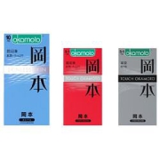 okamoto冈本避孕套共22片（skin超润滑10片+touch12片）