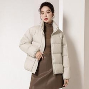 GOLDFARM高梵轻暖系列女士羽绒服外套G12100071818