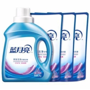Bluemoon 蓝月亮 薰衣草香洗衣液 10斤套装  2kg*1瓶+1kg袋*3