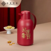 共禾京品 鸿运当头系列 双层镀银红胆保温壶 1.5L