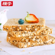 桃李 粗纤维杂粮谷物代餐面包 600g