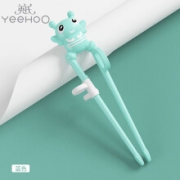 英氏（YEEHOO）儿童训练筷子 小蜜蜂柯恩蓝阿