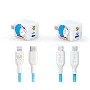 Anker 安克 A2633 多啦A梦 手机充电器 Type-C 20W 白蓝色