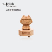 大英博物馆巴斯特萌猫实木立体音乐盒摆件