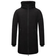 FIRS杉杉连帽羽绒服男中长款