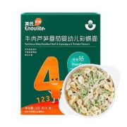 PLUS会员：Enoulite英氏婴儿牛肉芦笋蝴蝶面200g