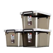 1日0点：Citylong禧天龙透明收纳箱中号20L*3（44*30*24.3cm）