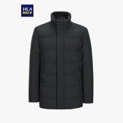 HLA海澜之家羽绒服男简约立领保暖利落羽绒外套HWRAJ4R098A
