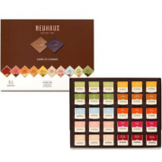 比利时皇家御用巧克力！Neuhaus 诺好事 什锦薄片巧克力礼盒300g（60块 10口味） 直邮含税到手￥174.73