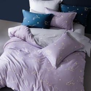 LUOLAI罗莱家纺星河璀璨磨毛四件套1.8米