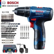 BOSCH博世GSR120-LI充电式电钻单电+家用附件套装