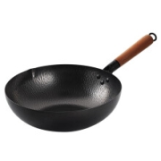 PLUS会员：VATTI 华帝 章丘中式铁锅 32cm 不带盖