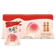 有券的上：yoplait 优诺 优丝 白桃果粒风味发酵乳 135g*3杯