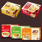 可签到【12包超Q大碗】非油炸方便面720g