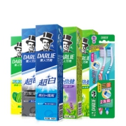 黑人 超白茶倍健牙膏套装136g*5支