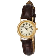 Citizen 西铁城旗下 Q&Q 女士腕表 金色 QA63-103 到手88.09元