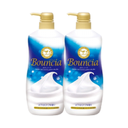 日本原产资生堂旗下牛牌 Cow 牛乳石碱bouncia美肤沐浴 500ml*2瓶
