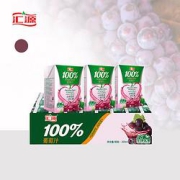 有券的上：汇源葡萄汁果汁饮料200ml*24盒