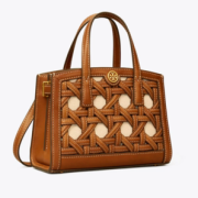 Tory Burch 汤丽柏琦  WALKER BASKET-WEAVE MICRO 女士手提斜挎包