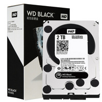 西部数据 BLACK 黑盘 台式机硬盘 2TB 64MB 7200rpm 到手价546.38元