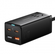 双11预售、20点开始：BASEUS 倍思 GaN Pro 氮化镓 65W 二合一 桌面充电器/插线板（2A+2C+1AC）