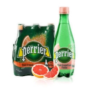perrier 巴黎水 含气饮料 西柚味 500ml*6瓶