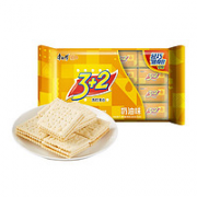 康师傅 3+2苏打夹心饼干 奶源味 300g