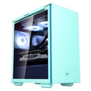 DEEPCOOL 九州风神 魔方110 M-ATX机箱 半侧透 绿色