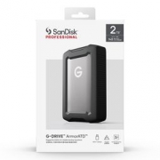 闪迪大师极客 2TB Type-C 移动硬盘 兼容雷电3 坚固耐用 2.5英寸便携 三防 ArmorATD