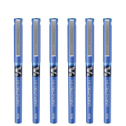 PILOT百乐BX-V5拔帽中性笔蓝色0.5mm6支装