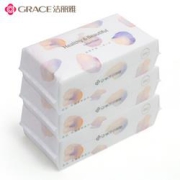 grace洁丽雅Grace）一次性洗脸巾平纹款3包装