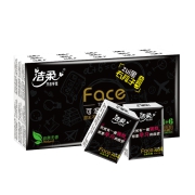 聚划算百亿补贴：C&S 洁柔 黑Face系列 手帕纸 4层6片30