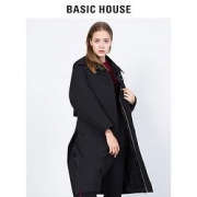 BASICHOUSE 百家好 HSCA121IBK 女式大衣