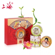 京东超市上海女人 花好月圆礼盒雪花膏4件套礼盒（雪花膏80g*4随机发货）