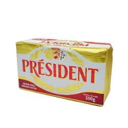 PRéSIDENT总统黄油块淡味500g