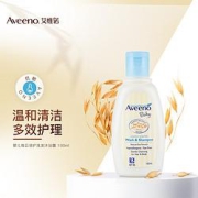 PLUS会员：Aveeno艾惟诺婴儿洗发沐浴露二合一100ml