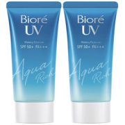 Bioré碧柔花王碧柔（Biore）水活防晒水感凝蜜50g（两件装）（日本进口）SPF50+PA+++防水防汗水感透薄
