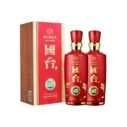 GUOTAI 国台 国标酒 53度 500ml*2 双瓶礼盒装 2016年酿造 真实年份 酱香型白酒 酱酒 纯粮食高度酒（婚庆喜宴送礼）
