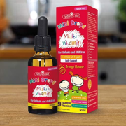 0税！Natures Aid Mini Drops多种维生素滴液3m+ 50ml
