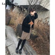 La Chapelle 拉夏贝尔 女士双面羊绒大衣