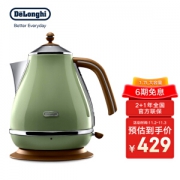 De'Longhi 德龙 KBO2001 1.7L 电水壶 绿色
